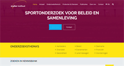 Desktop Screenshot of mulierinstituut.nl